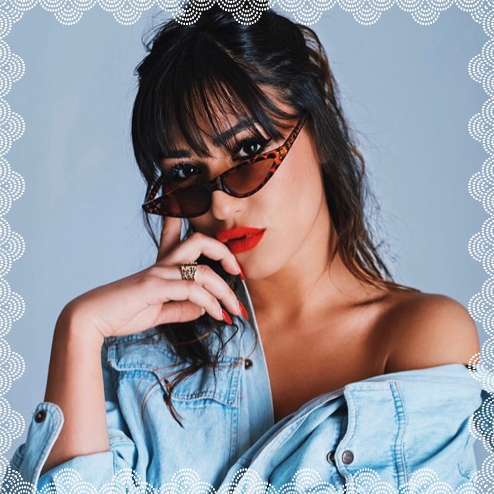 “Jenny” Retro Cat Eye Sunglasses Slim Shades